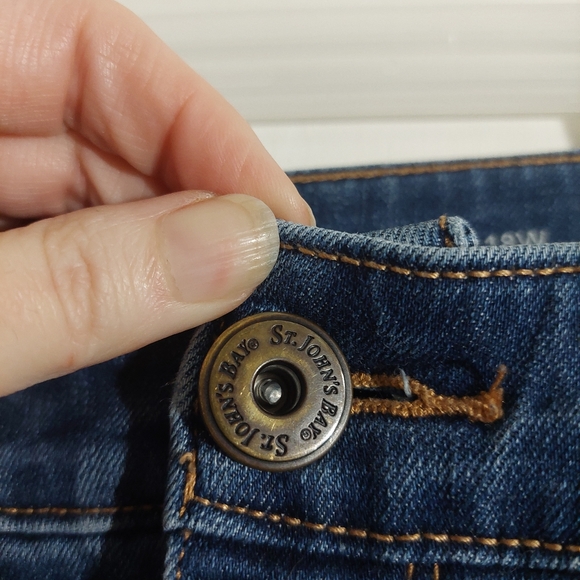 Lot Of 2 Plus Size 18W Jeans Mid Rise Jegging & Straight Leg A New Day St John - Picture 7 of 10